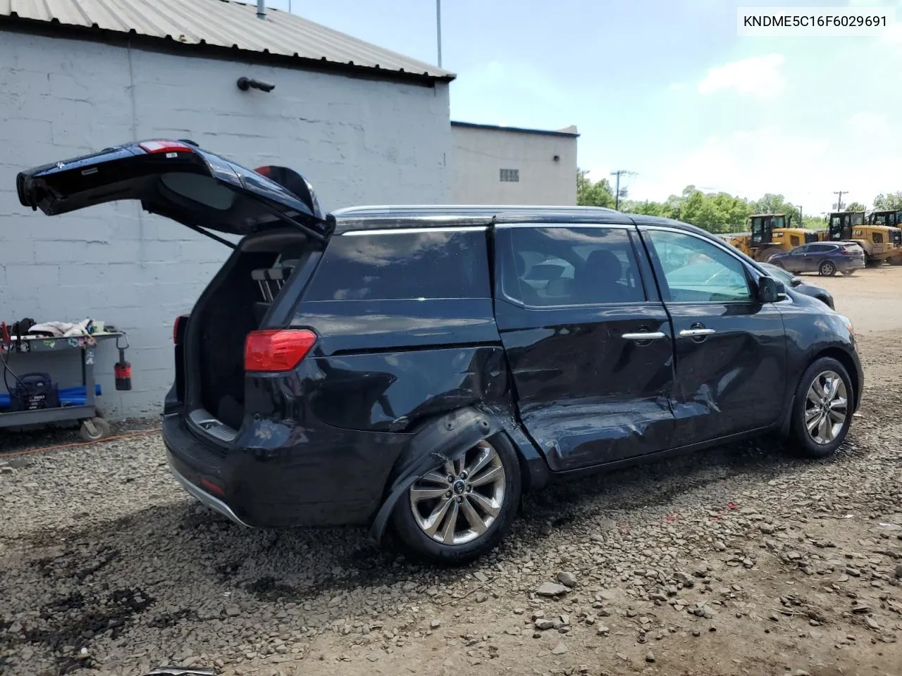 2015 Kia Sedona Sxl VIN: KNDME5C16F6029691 Lot: 55700254