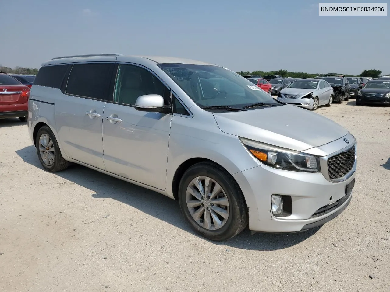 2015 Kia Sedona Ex VIN: KNDMC5C1XF6034236 Lot: 57424624