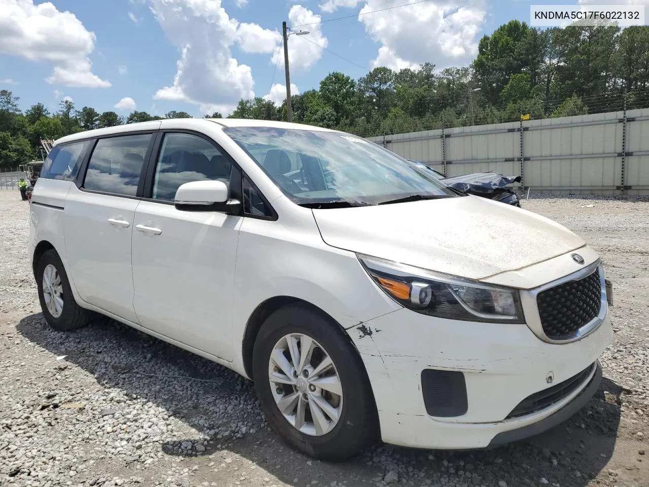 2015 Kia Sedona L VIN: KNDMA5C17F6022132 Lot: 57431604