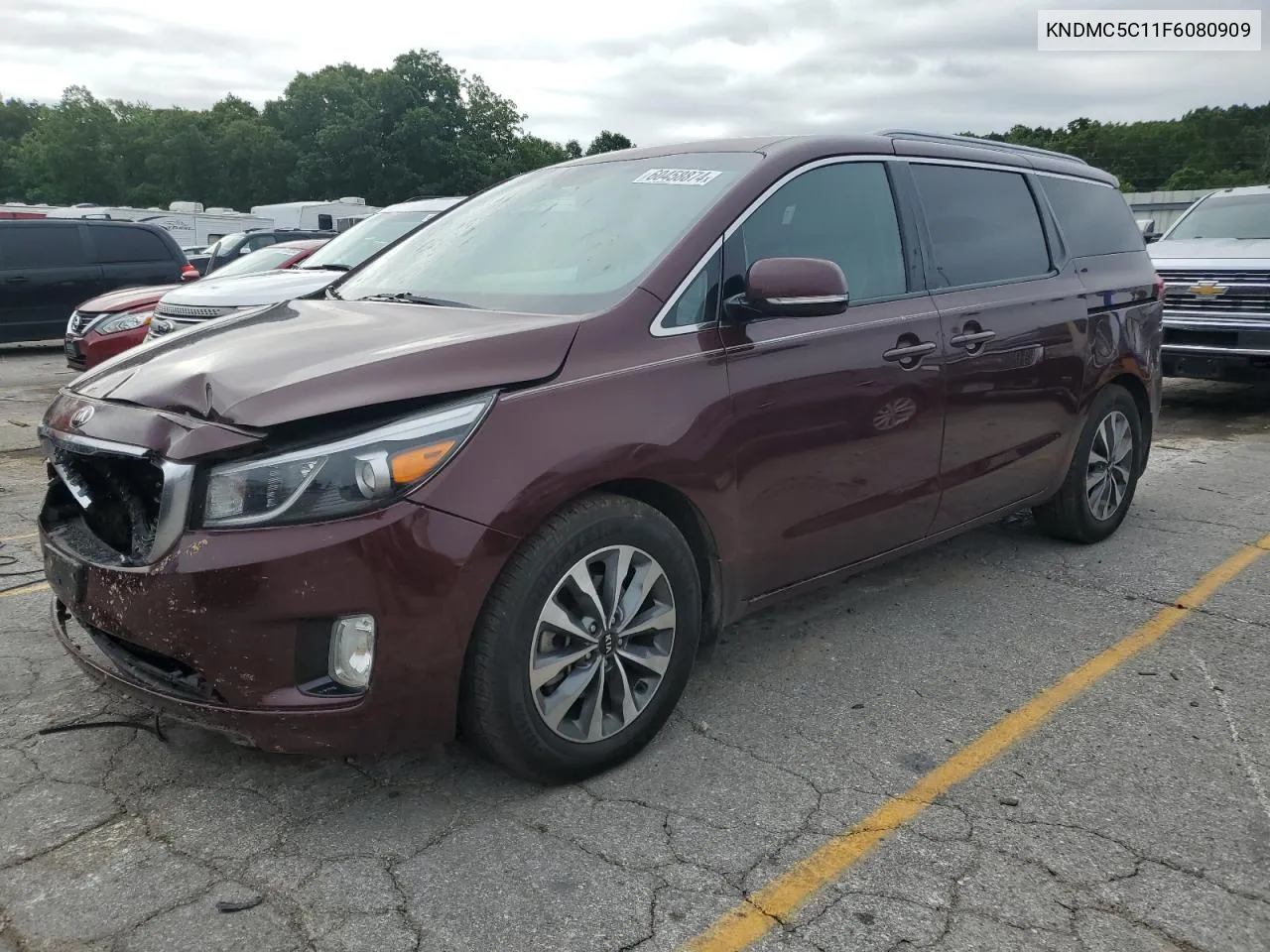 2015 Kia Sedona Ex VIN: KNDMC5C11F6080909 Lot: 60458874