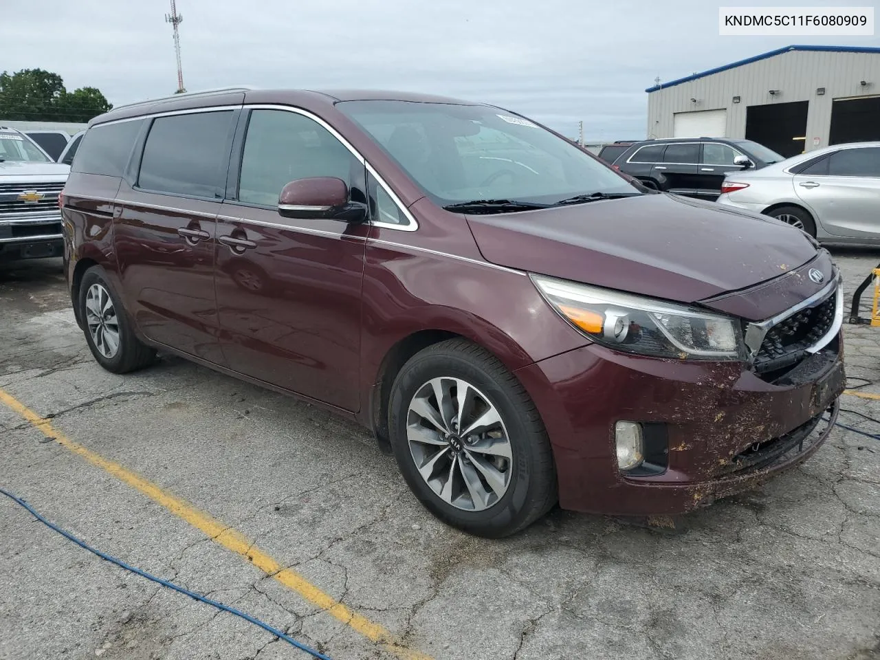 2015 Kia Sedona Ex VIN: KNDMC5C11F6080909 Lot: 60458874