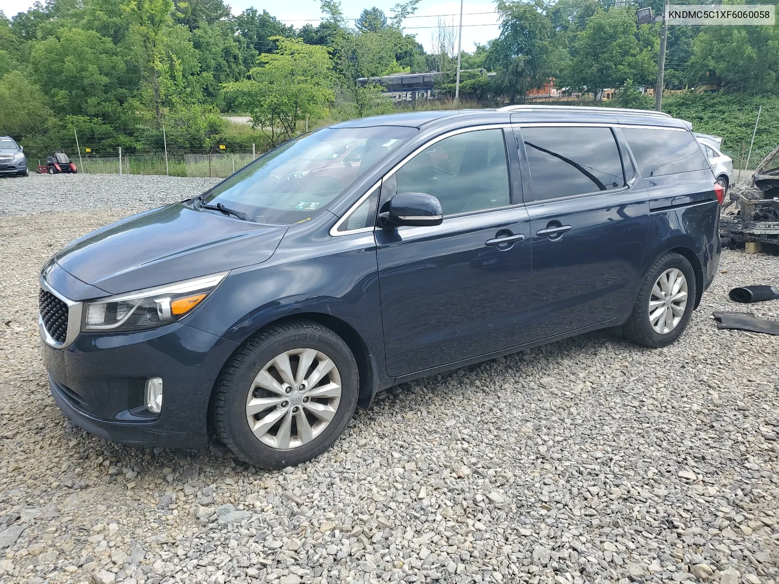 KNDMC5C1XF6060058 2015 Kia Sedona Ex