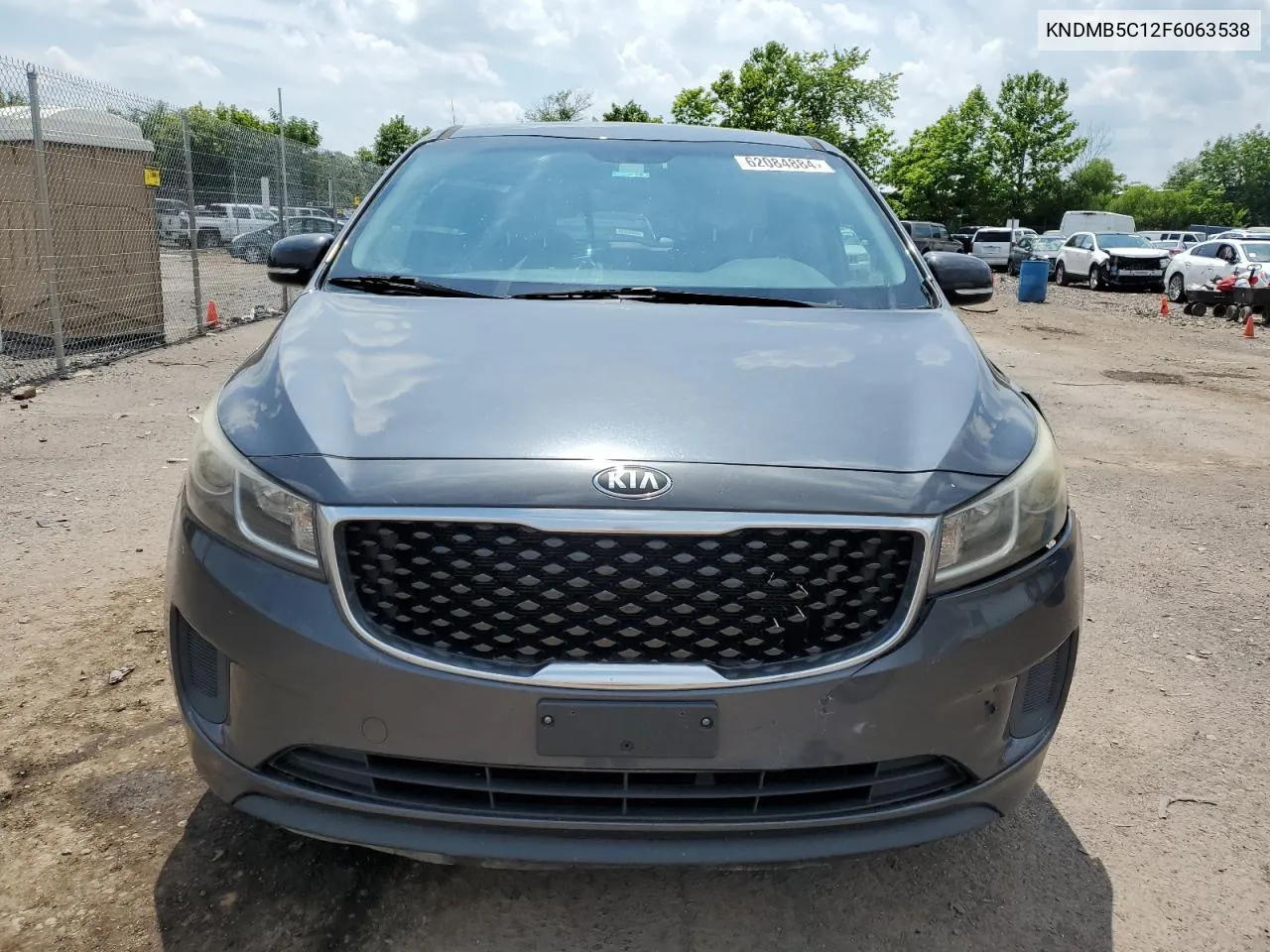 KNDMB5C12F6063538 2015 Kia Sedona Lx