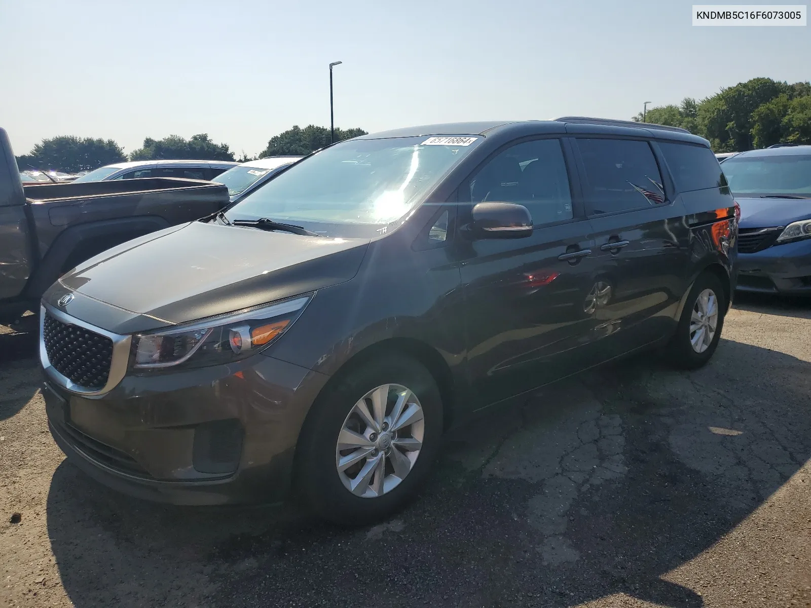 KNDMB5C16F6073005 2015 Kia Sedona Lx