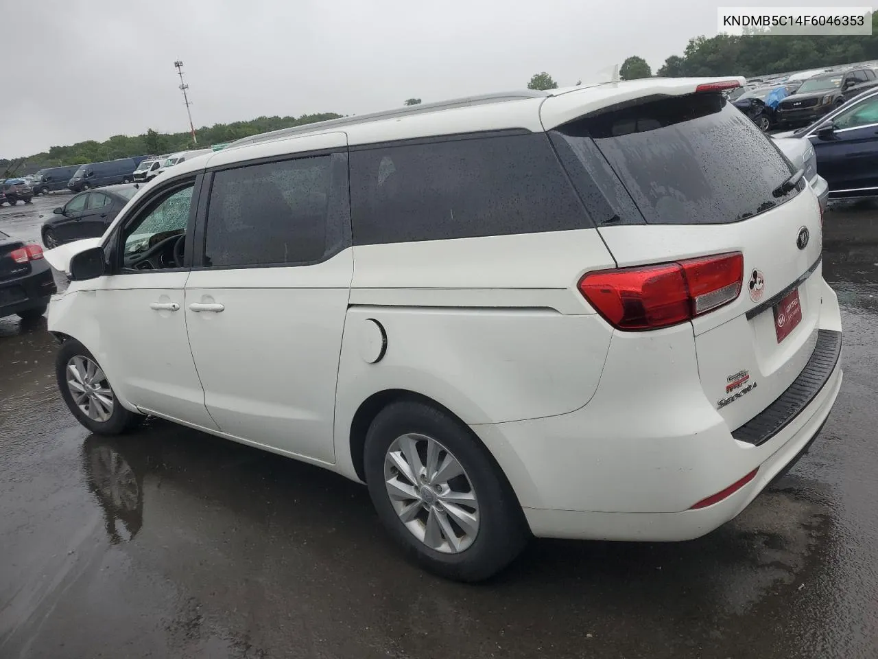 2015 Kia Sedona Lx VIN: KNDMB5C14F6046353 Lot: 66135124