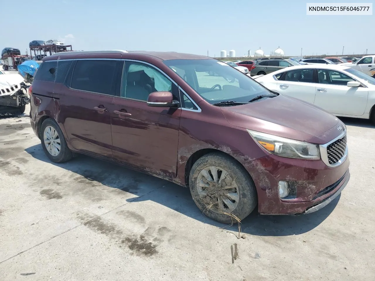 2015 Kia Sedona Ex VIN: KNDMC5C15F6046777 Lot: 66198004