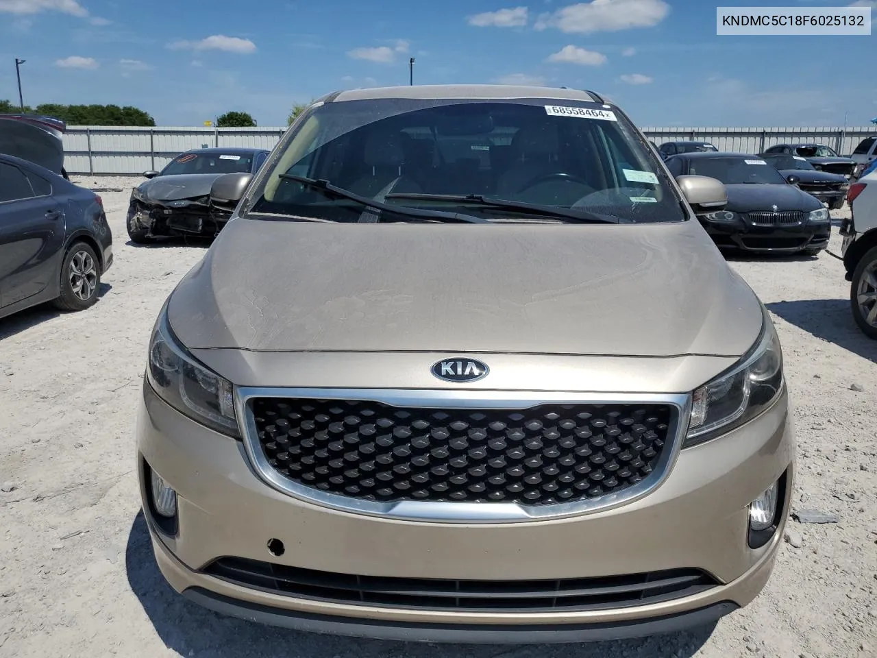 2015 Kia Sedona Ex VIN: KNDMC5C18F6025132 Lot: 68558464