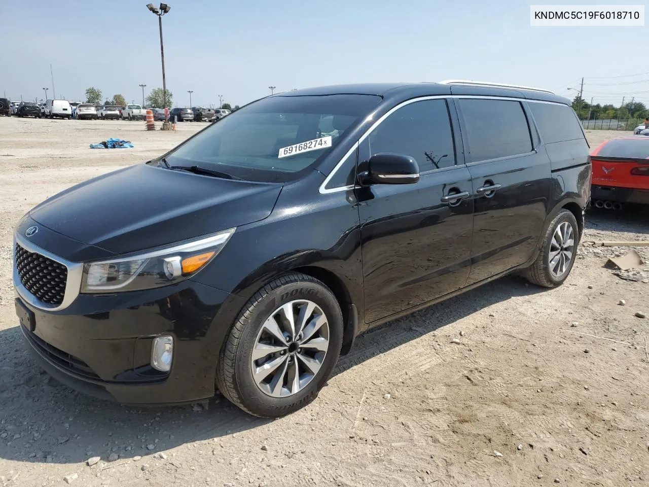 2015 Kia Sedona Ex VIN: KNDMC5C19F6018710 Lot: 69168274