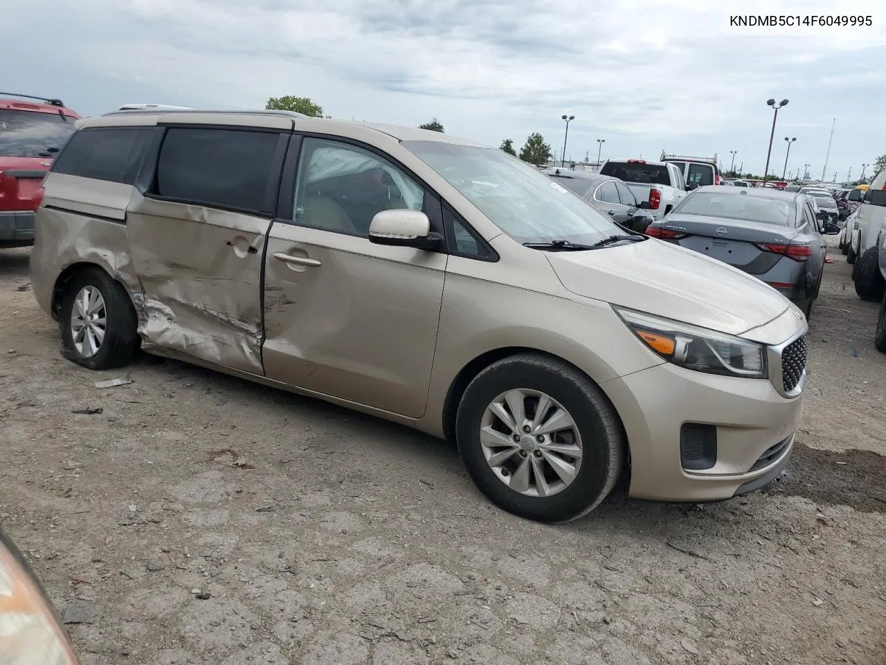 2015 Kia Sedona Lx VIN: KNDMB5C14F6049995 Lot: 69178824