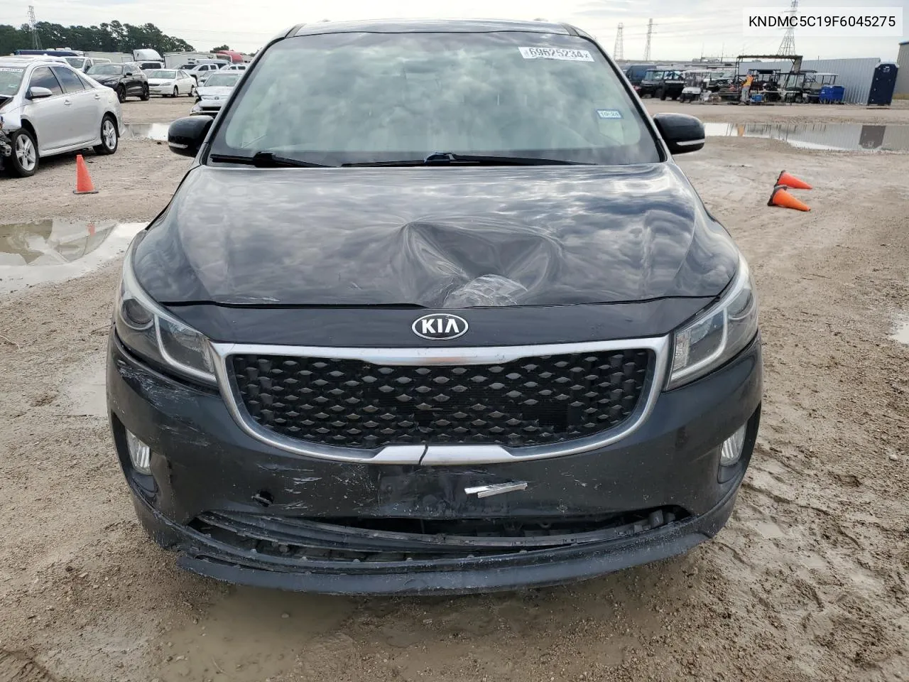 2015 Kia Sedona Ex VIN: KNDMC5C19F6045275 Lot: 69625234