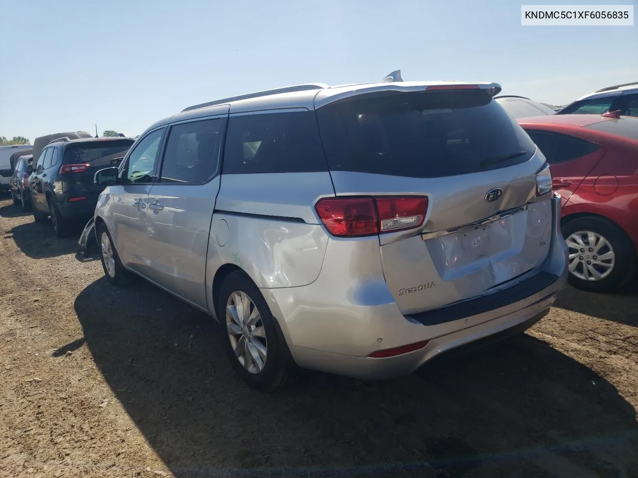 2015 Kia Sedona Ex VIN: KNDMC5C1XF6056835 Lot: 69652294