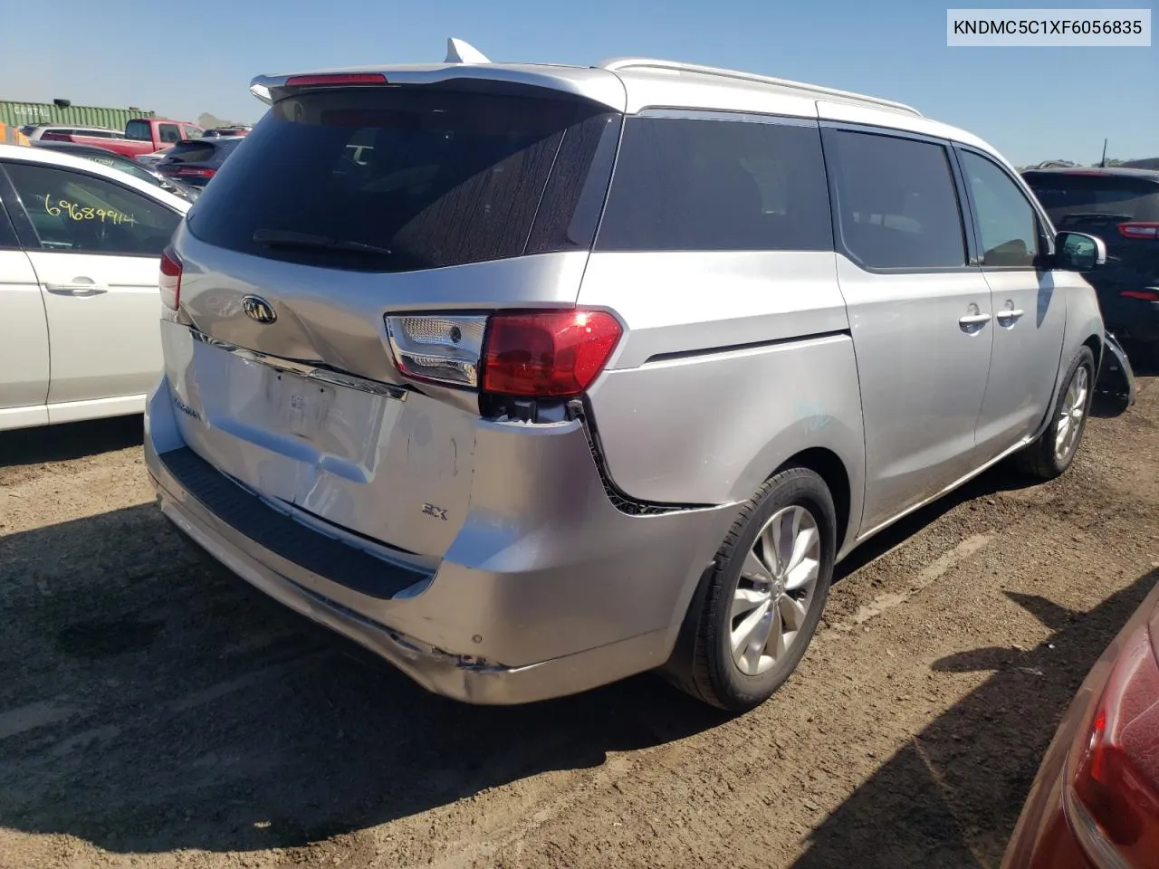 2015 Kia Sedona Ex VIN: KNDMC5C1XF6056835 Lot: 69652294