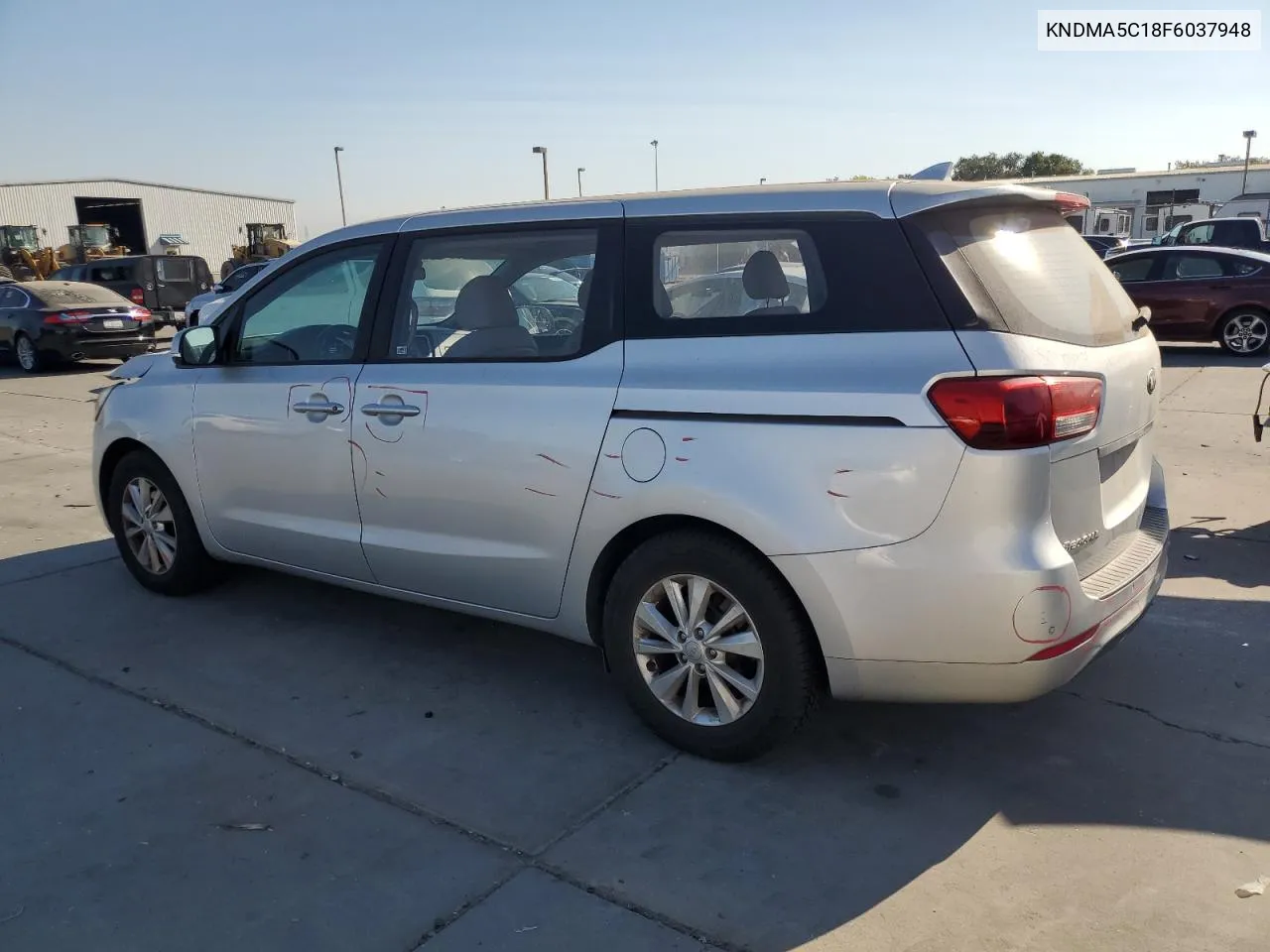 2015 Kia Sedona L VIN: KNDMA5C18F6037948 Lot: 69981234