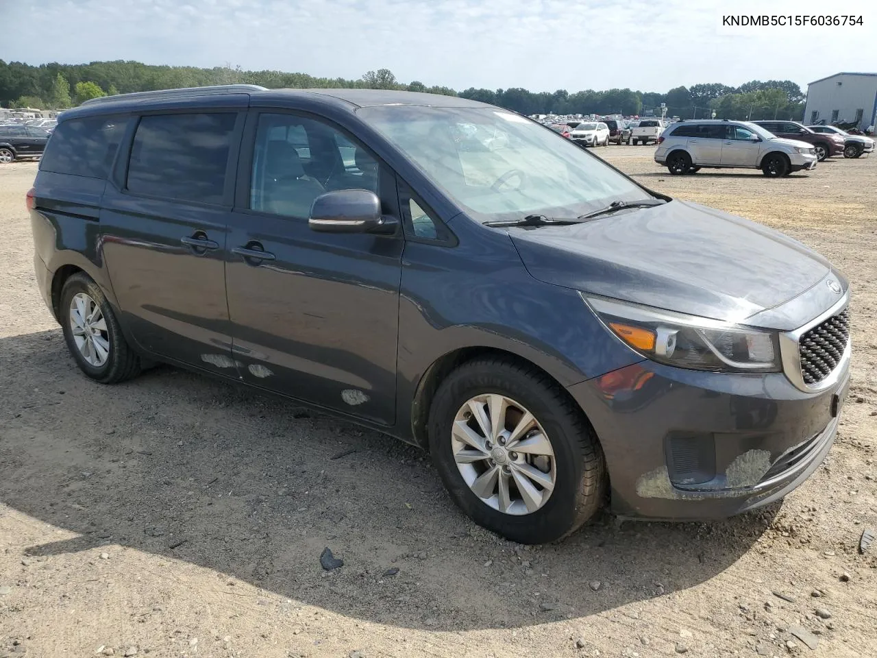 2015 Kia Sedona Lx VIN: KNDMB5C15F6036754 Lot: 70757264