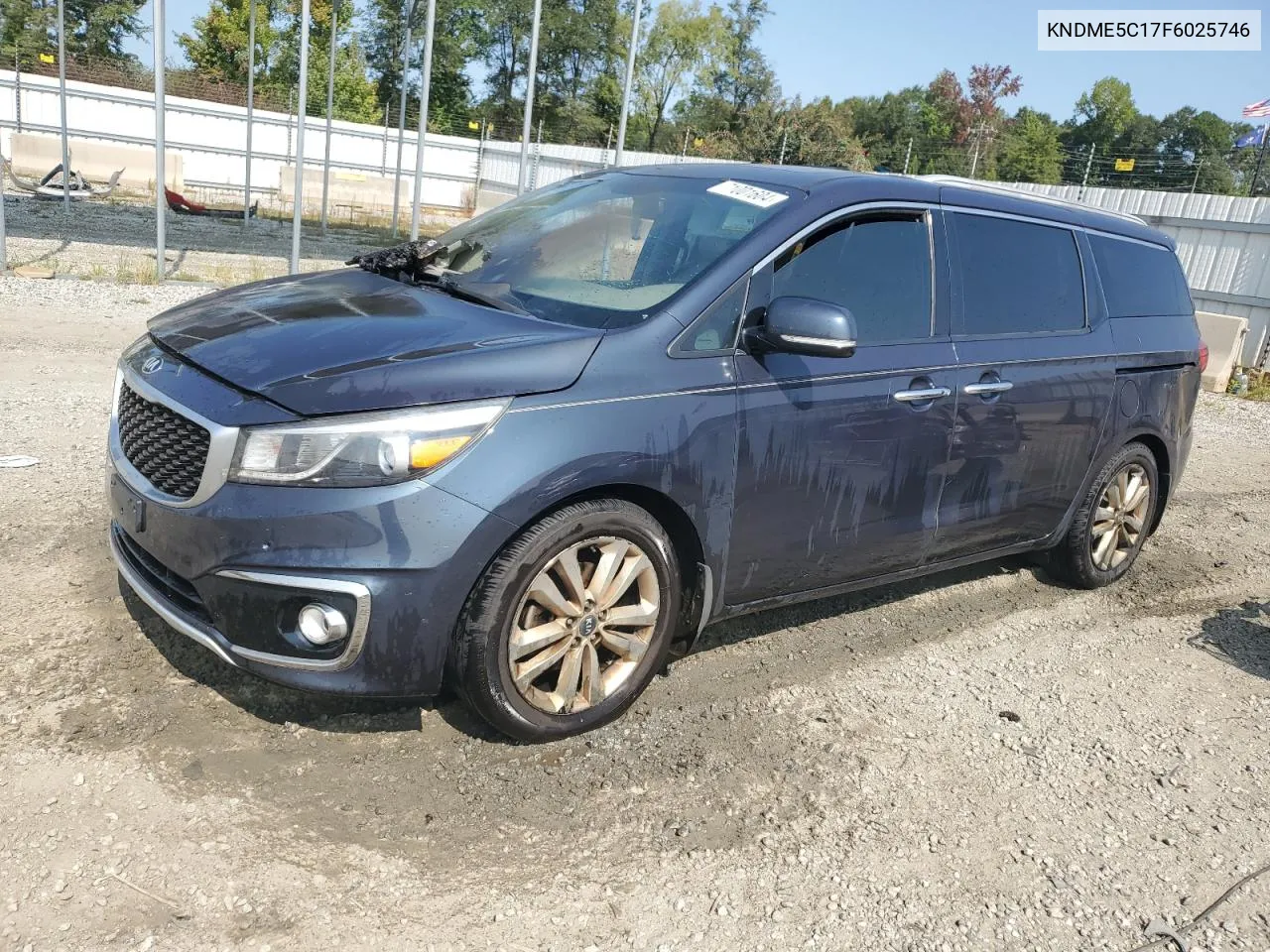 2015 Kia Sedona Sxl VIN: KNDME5C17F6025746 Lot: 71001604