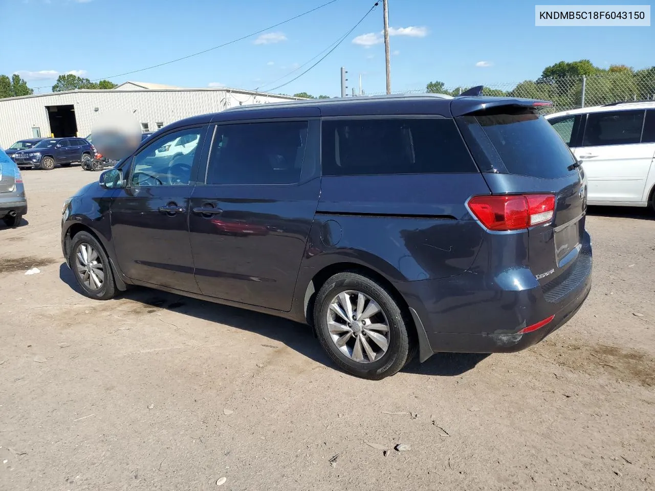 2015 Kia Sedona Lx VIN: KNDMB5C18F6043150 Lot: 71106214