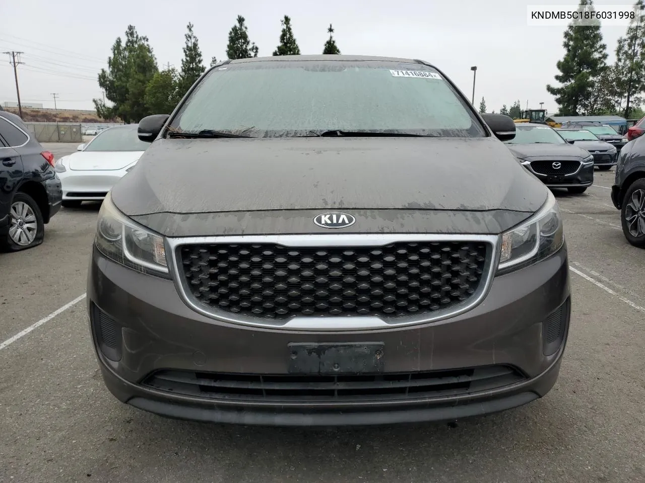 KNDMB5C18F6031998 2015 Kia Sedona Lx