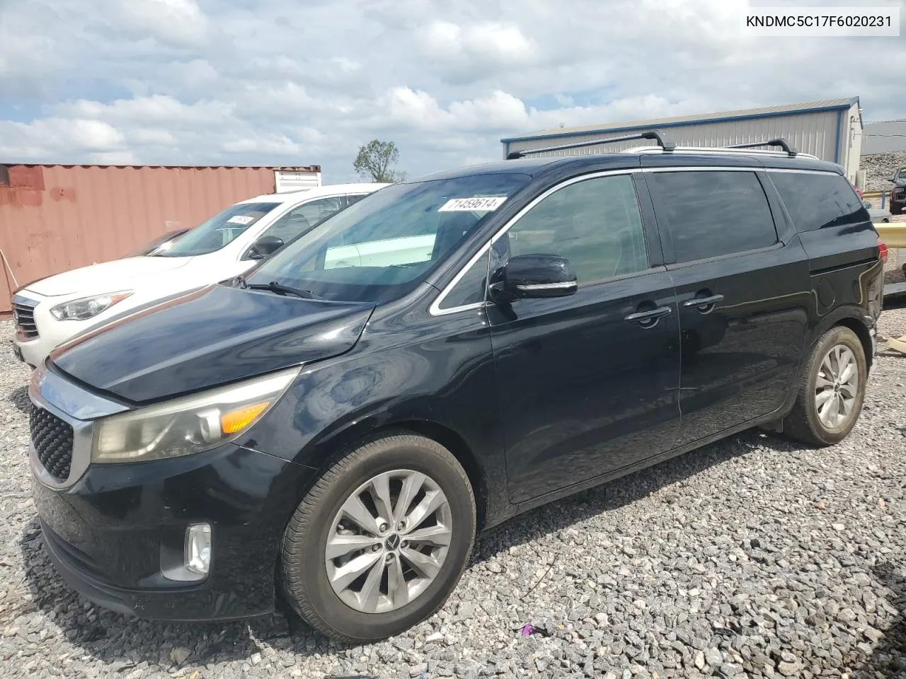 2015 Kia Sedona Ex VIN: KNDMC5C17F6020231 Lot: 71459614