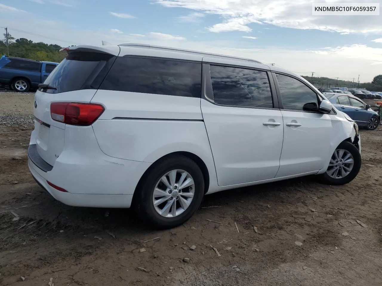 2015 Kia Sedona Lx VIN: KNDMB5C10F6059357 Lot: 72002784