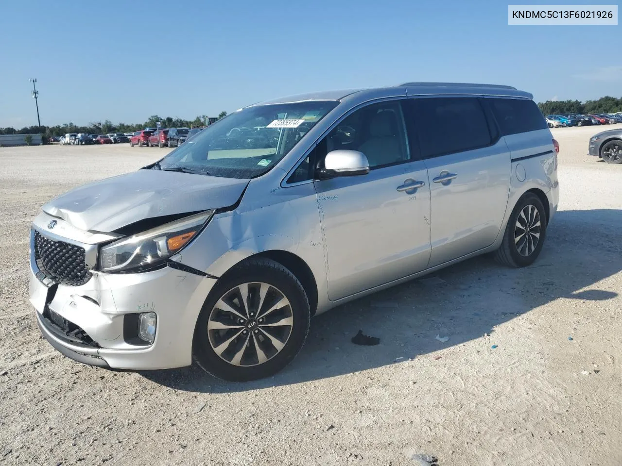 KNDMC5C13F6021926 2015 Kia Sedona Ex