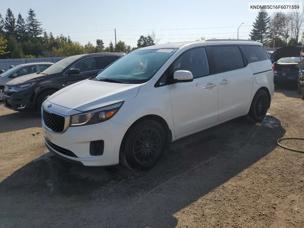 2015 Kia Sedona Lx VIN: KNDMB5C16F6071559 Lot: 72470184