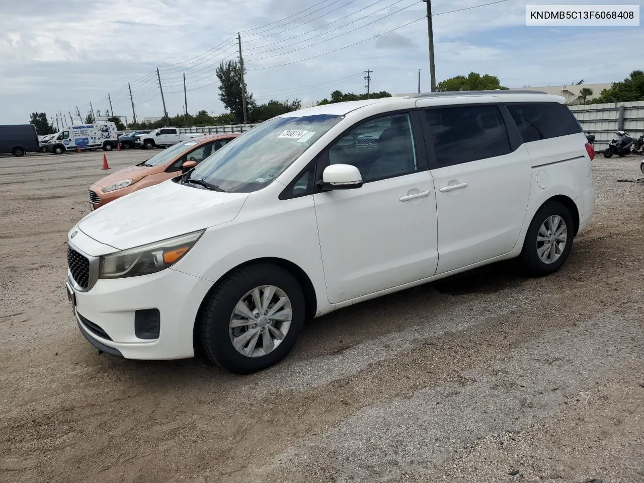 2015 Kia Sedona Lx VIN: KNDMB5C13F6068408 Lot: 73408114