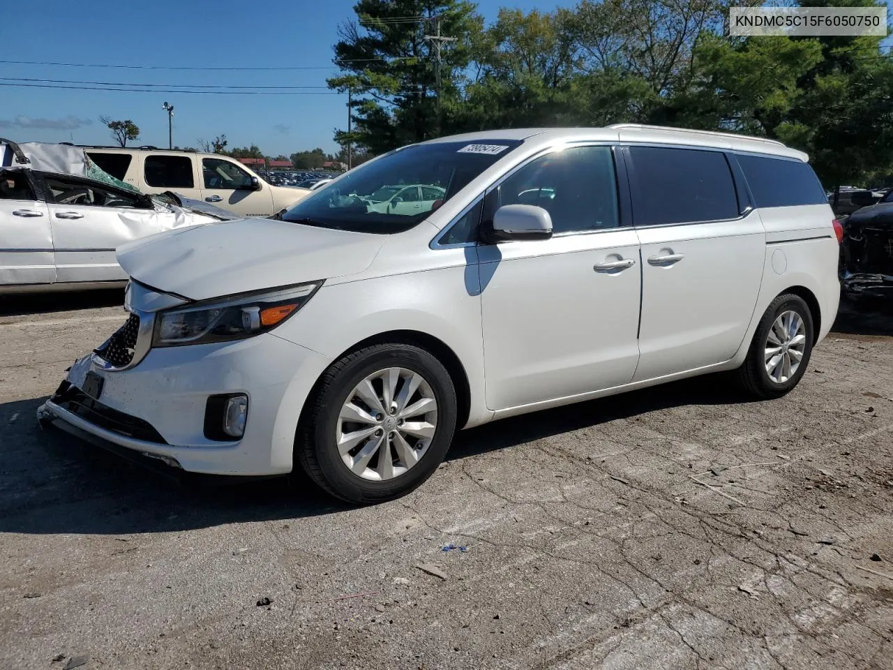 2015 Kia Sedona Ex VIN: KNDMC5C15F6050750 Lot: 73905414