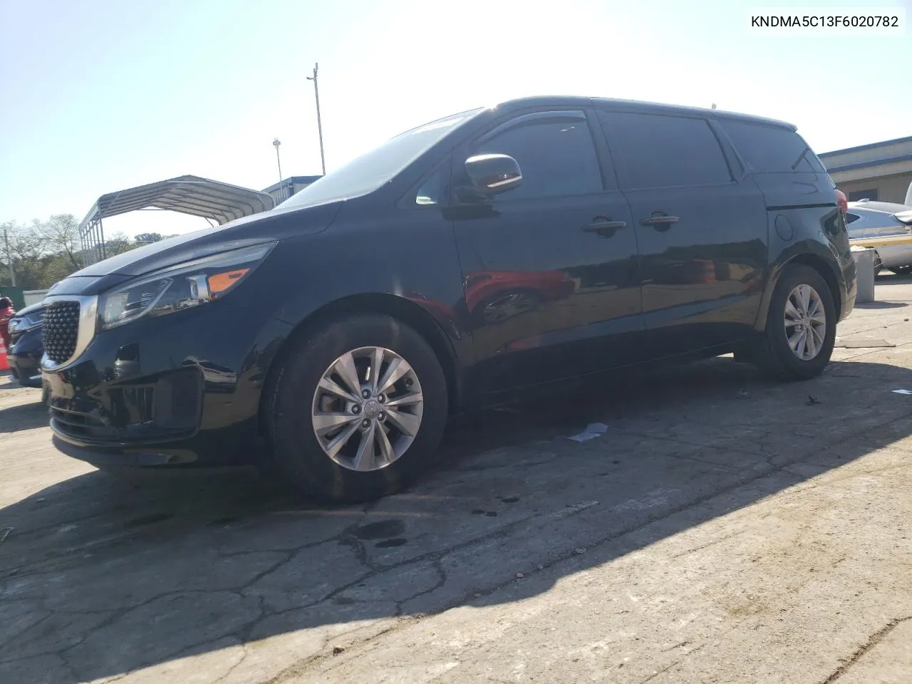 2015 Kia Sedona L VIN: KNDMA5C13F6020782 Lot: 74045834