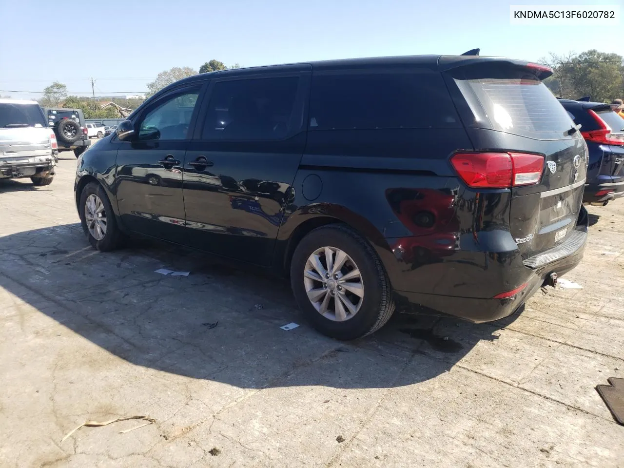 2015 Kia Sedona L VIN: KNDMA5C13F6020782 Lot: 74045834