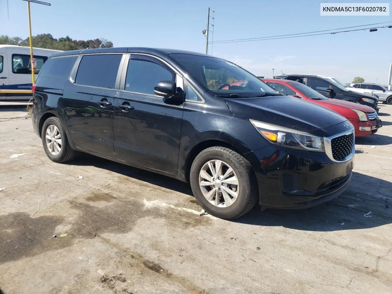 2015 Kia Sedona L VIN: KNDMA5C13F6020782 Lot: 74045834