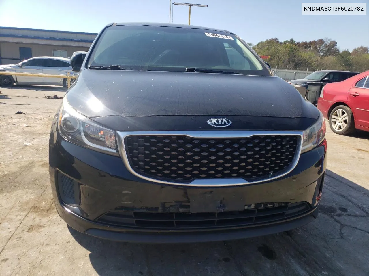 2015 Kia Sedona L VIN: KNDMA5C13F6020782 Lot: 74045834