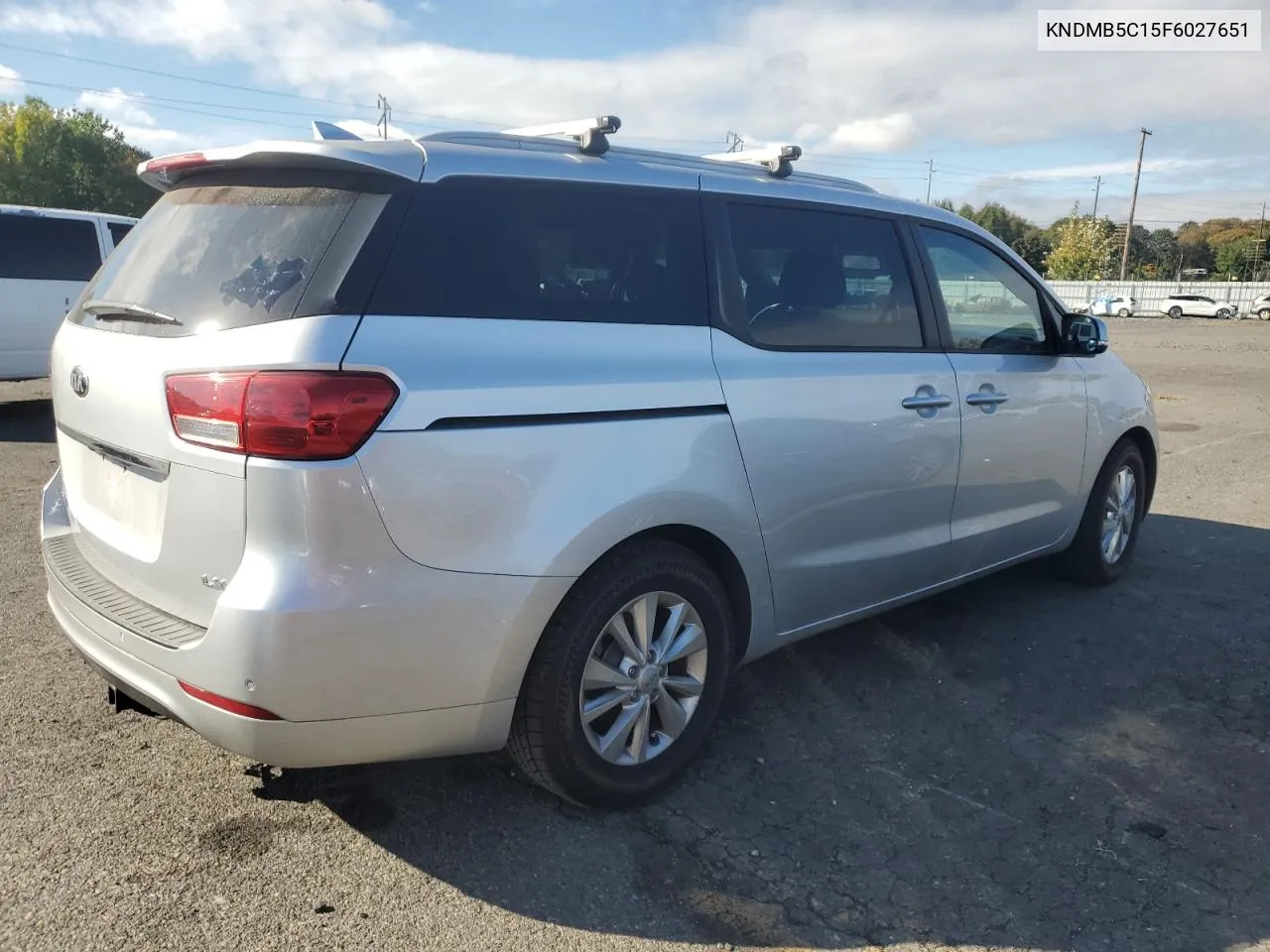 2015 Kia Sedona Lx VIN: KNDMB5C15F6027651 Lot: 74737424