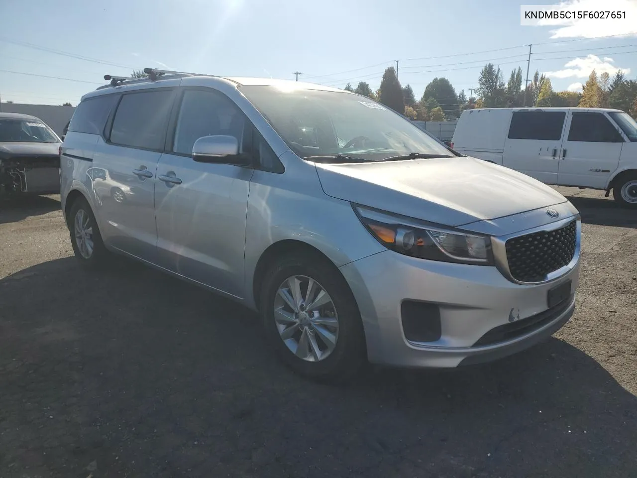 2015 Kia Sedona Lx VIN: KNDMB5C15F6027651 Lot: 74737424