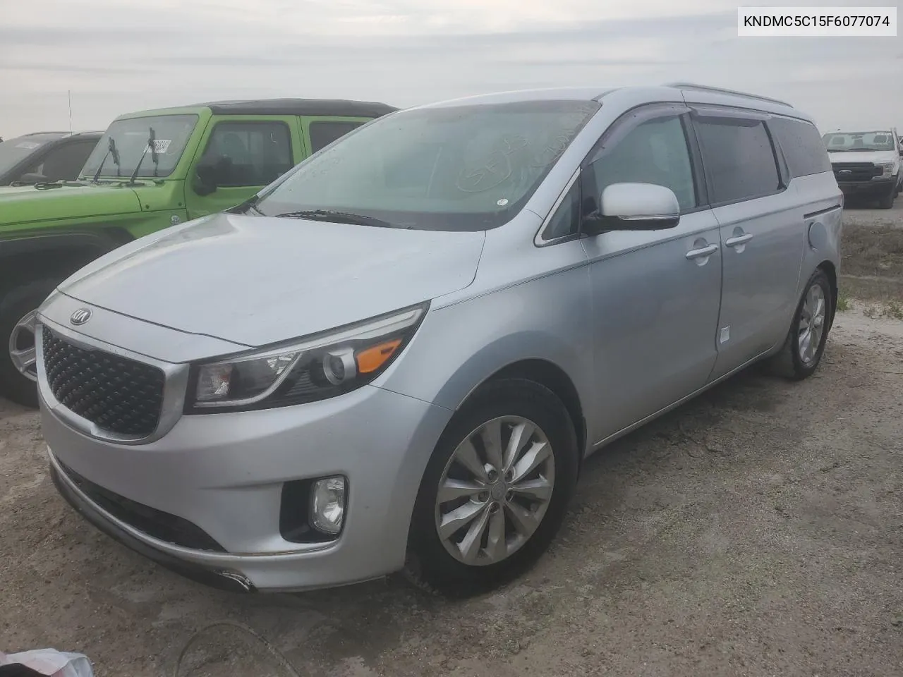 2015 Kia Sedona Ex VIN: KNDMC5C15F6077074 Lot: 75085584