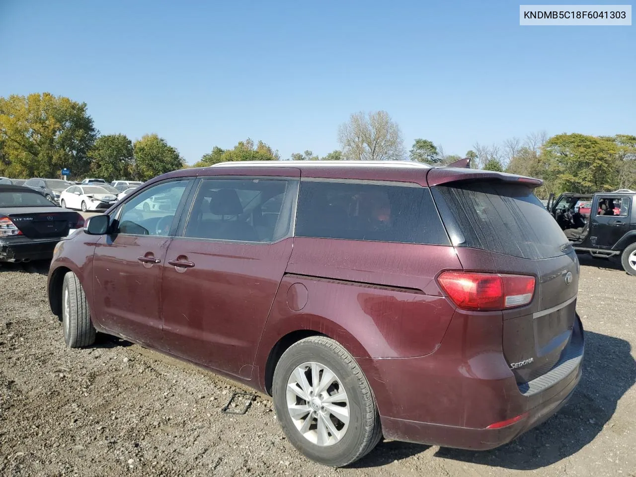 2015 Kia Sedona Lx VIN: KNDMB5C18F6041303 Lot: 75398684