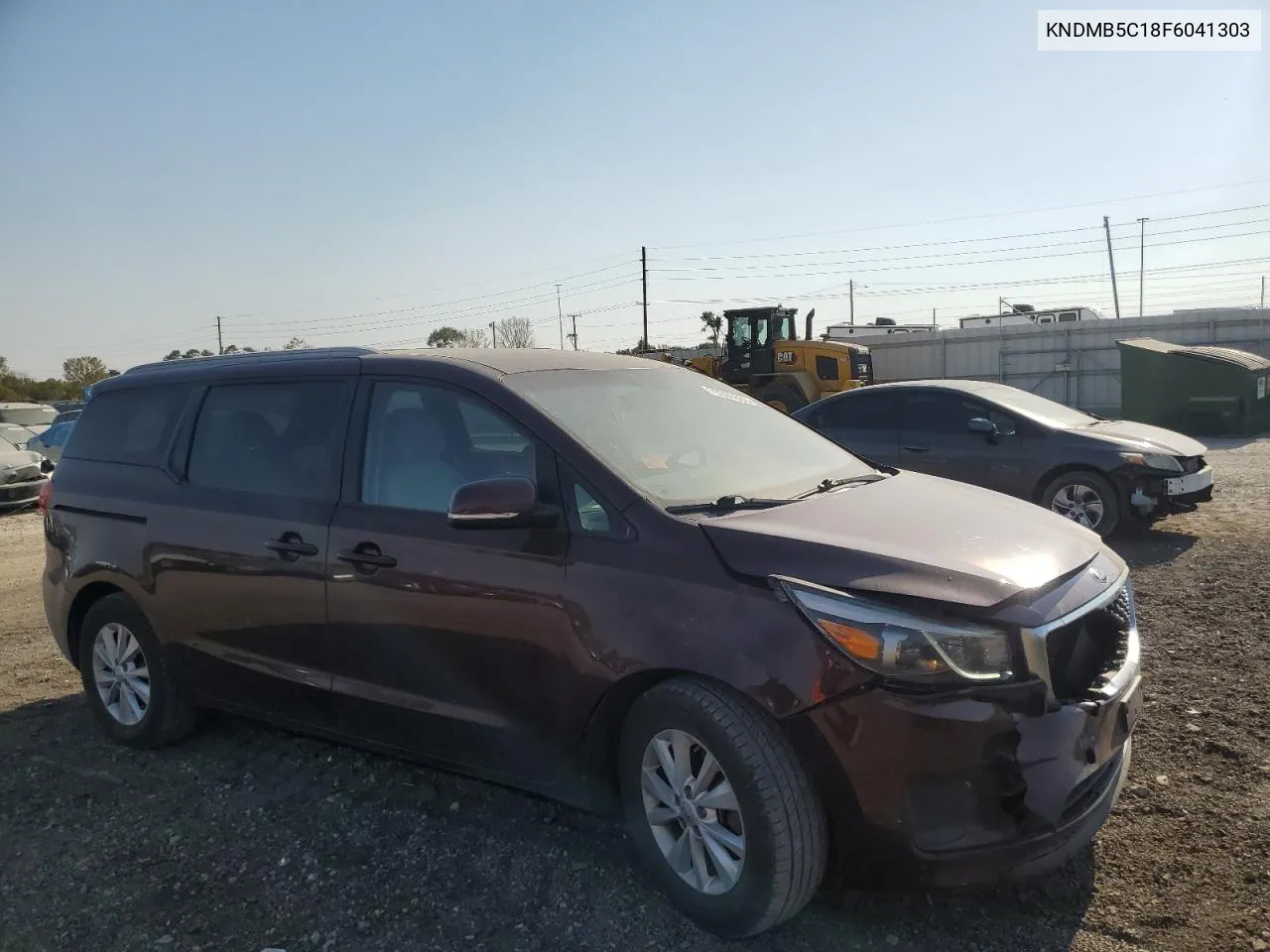 2015 Kia Sedona Lx VIN: KNDMB5C18F6041303 Lot: 75398684