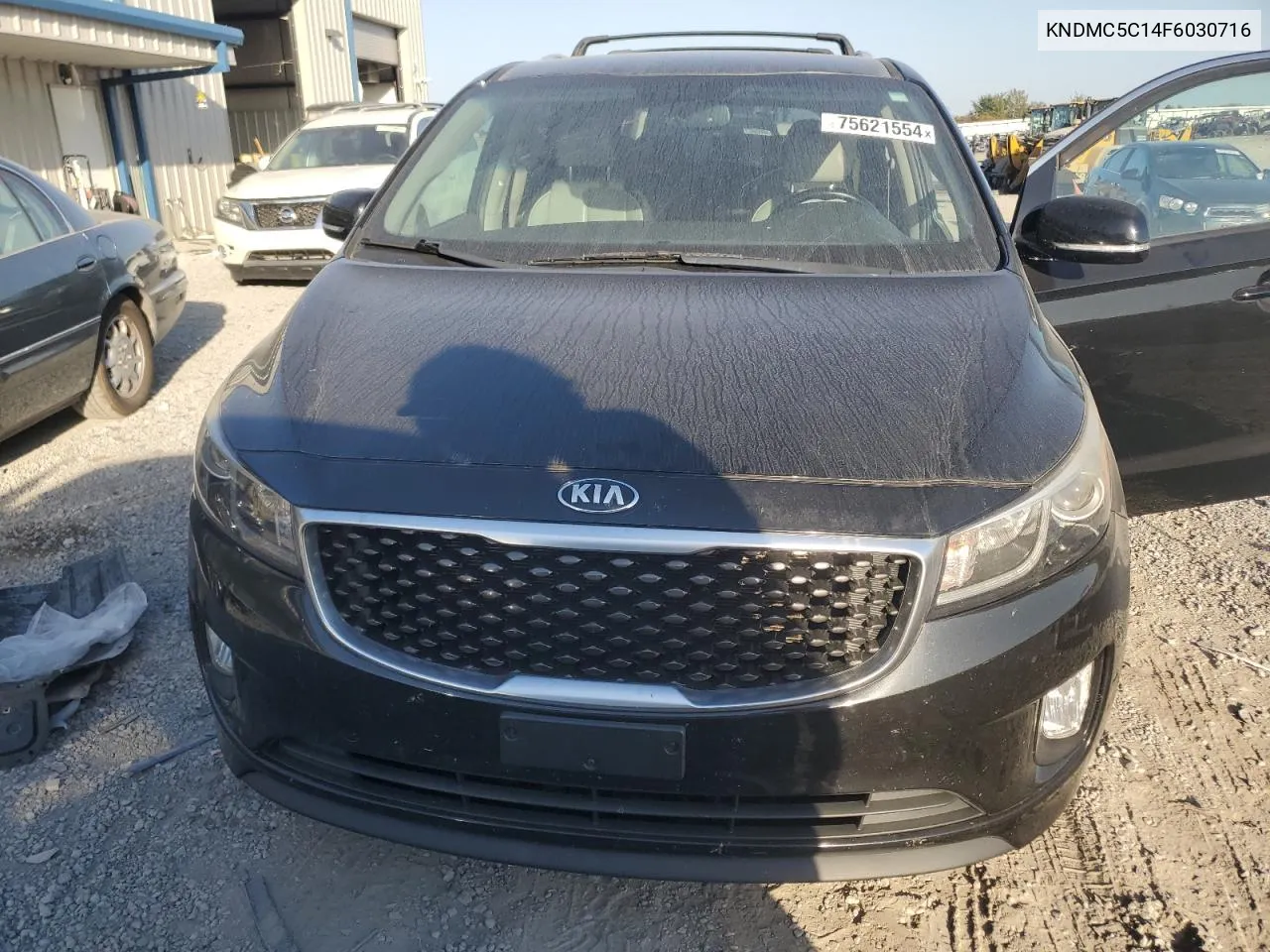 2015 Kia Sedona Ex VIN: KNDMC5C14F6030716 Lot: 75621554