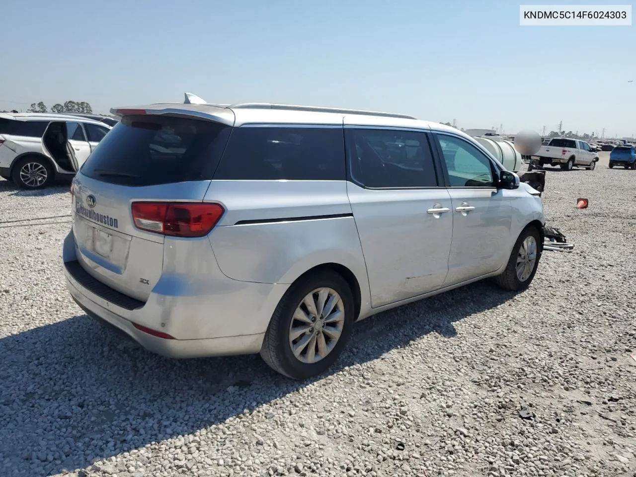 2015 Kia Sedona Ex VIN: KNDMC5C14F6024303 Lot: 75633164