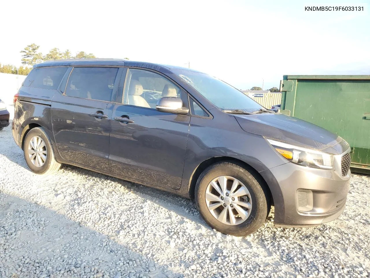 2015 Kia Sedona Lx VIN: KNDMB5C19F6033131 Lot: 76118034