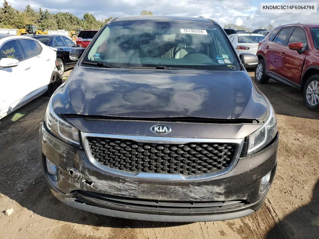 2015 Kia Sedona Ex VIN: KNDMC5C14F6064798 Lot: 76130204