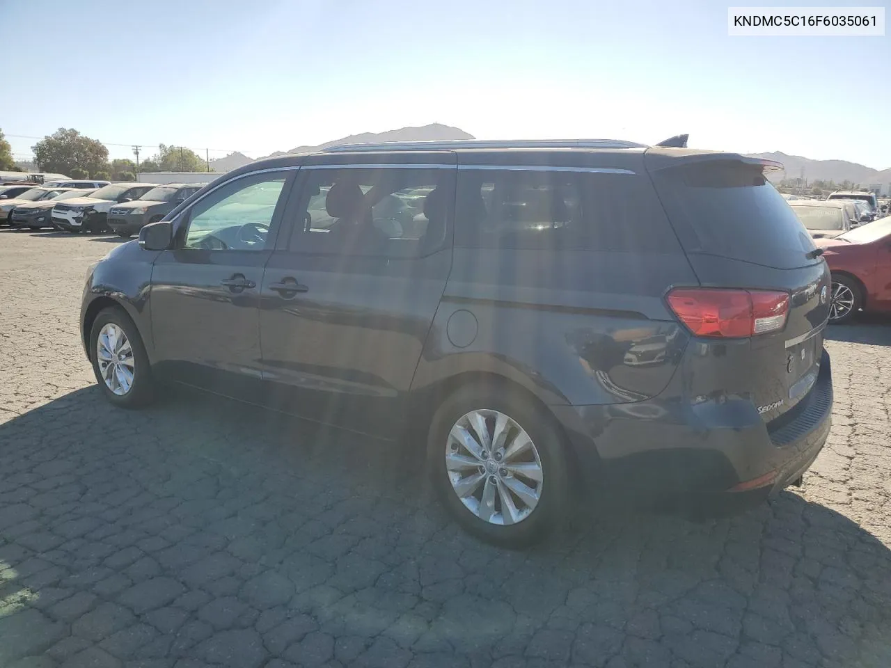 2015 Kia Sedona Ex VIN: KNDMC5C16F6035061 Lot: 76148274