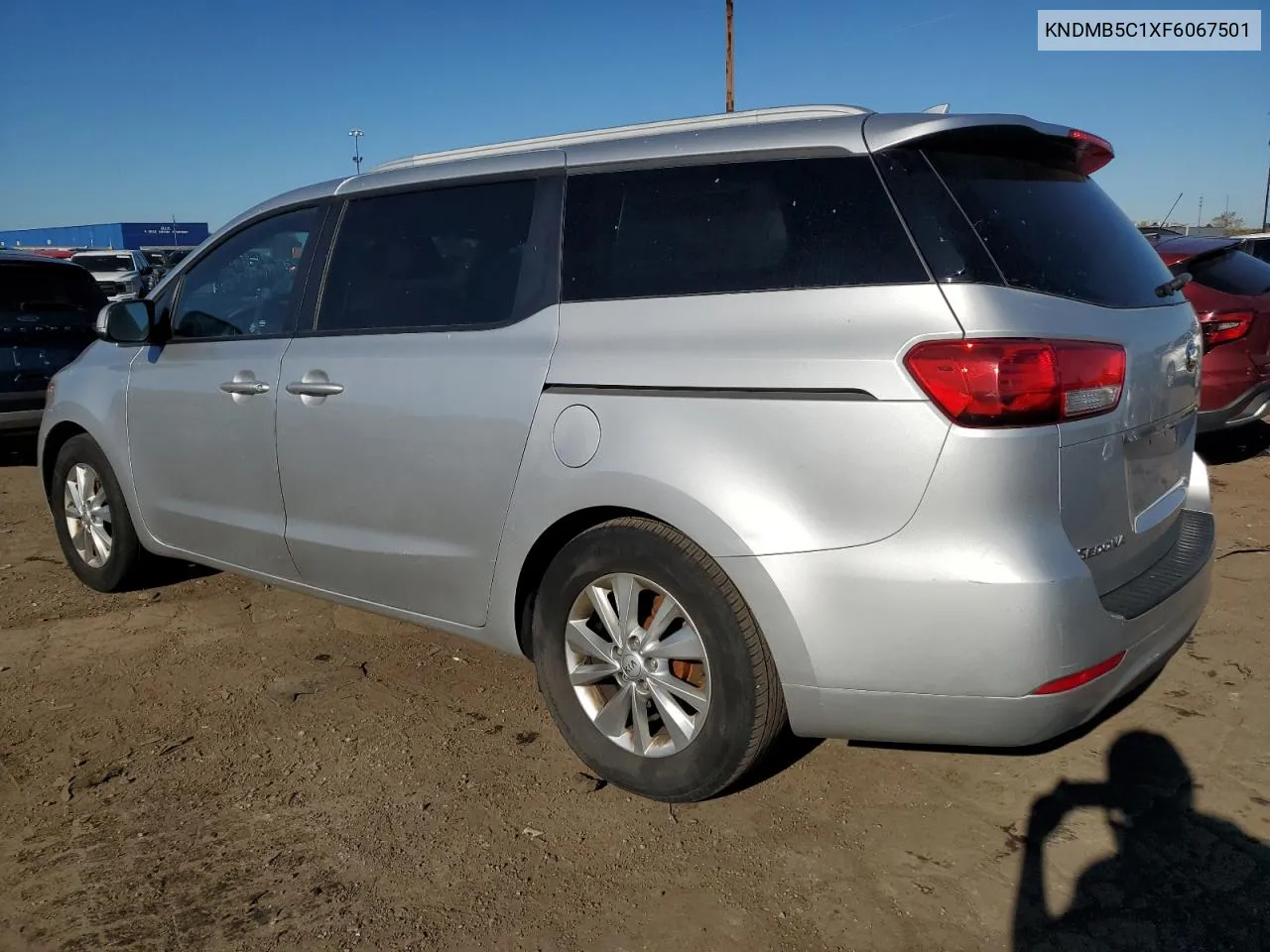 2015 Kia Sedona Lx VIN: KNDMB5C1XF6067501 Lot: 76252264