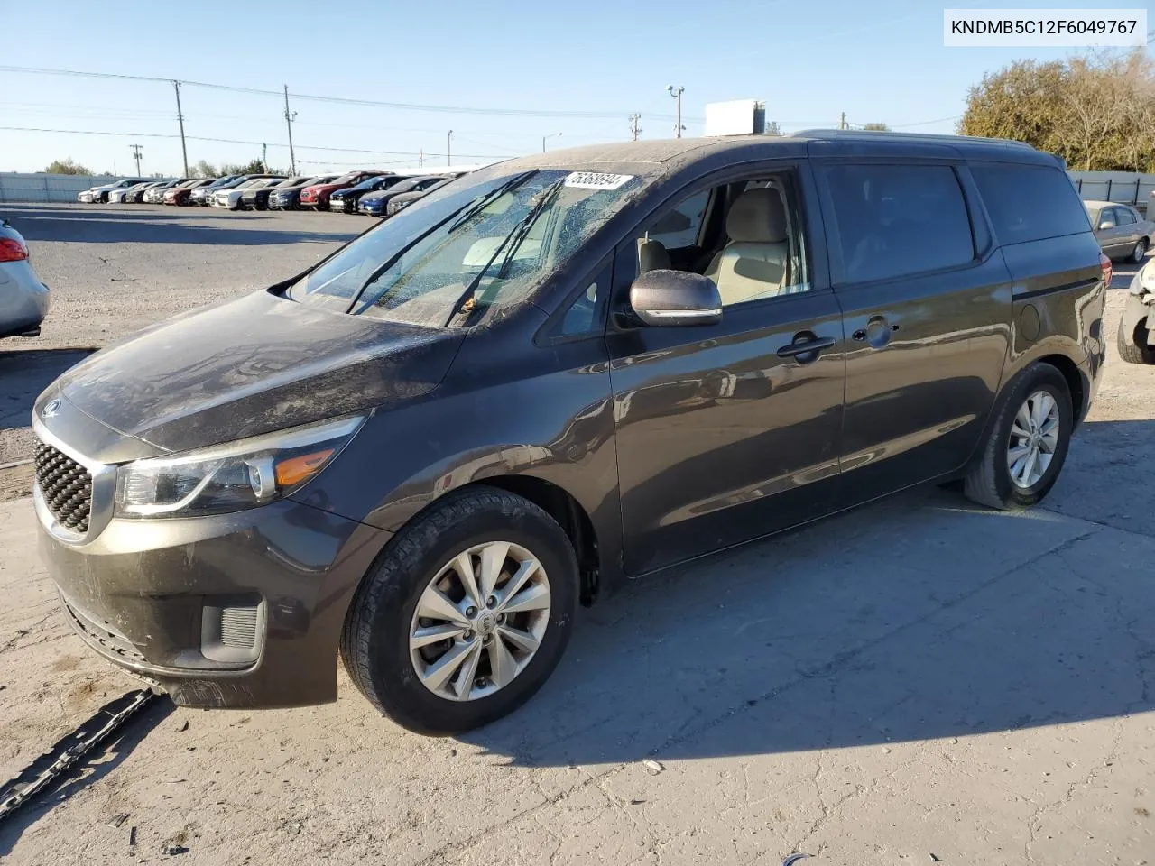 KNDMB5C12F6049767 2015 Kia Sedona Lx