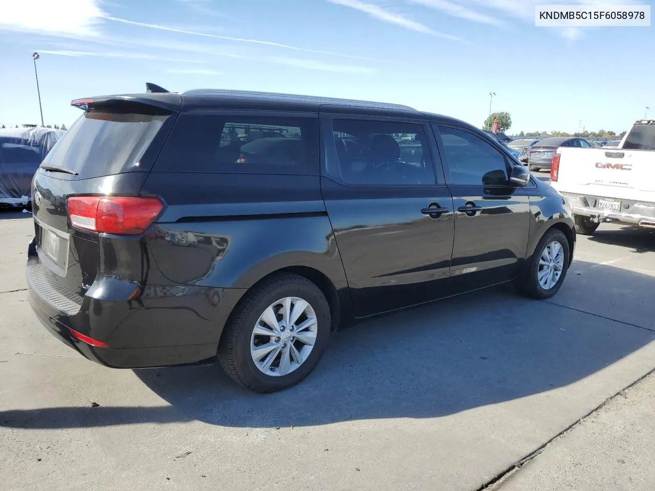 2015 Kia Sedona Lx VIN: KNDMB5C15F6058978 Lot: 76586274