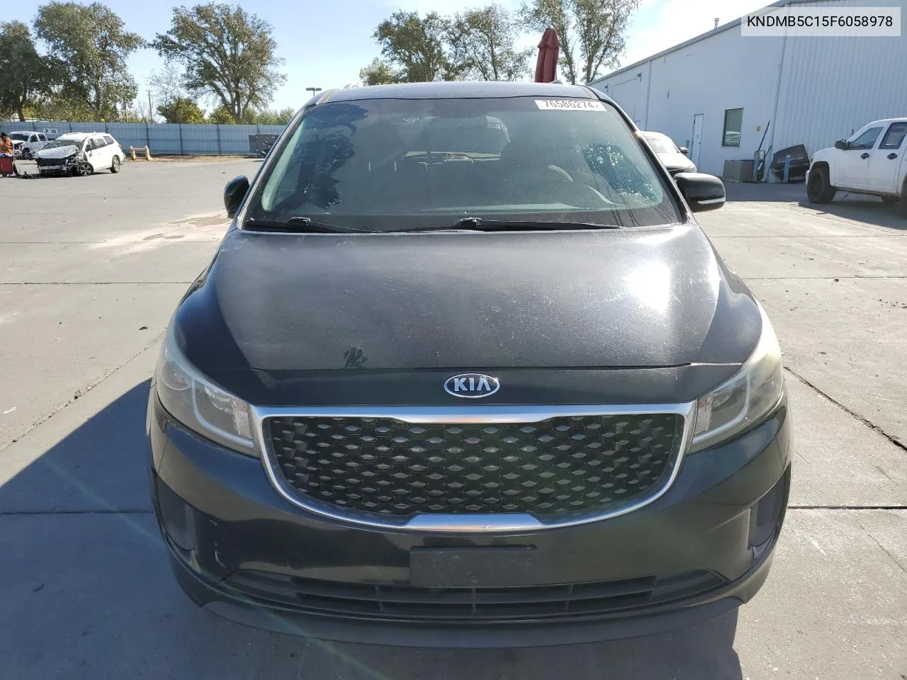 2015 Kia Sedona Lx VIN: KNDMB5C15F6058978 Lot: 76586274