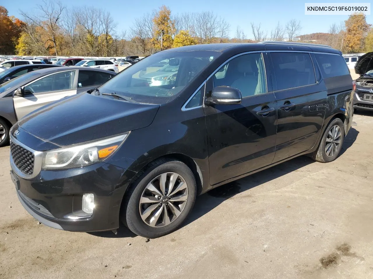 2015 Kia Sedona Ex VIN: KNDMC5C19F6019002 Lot: 76815824