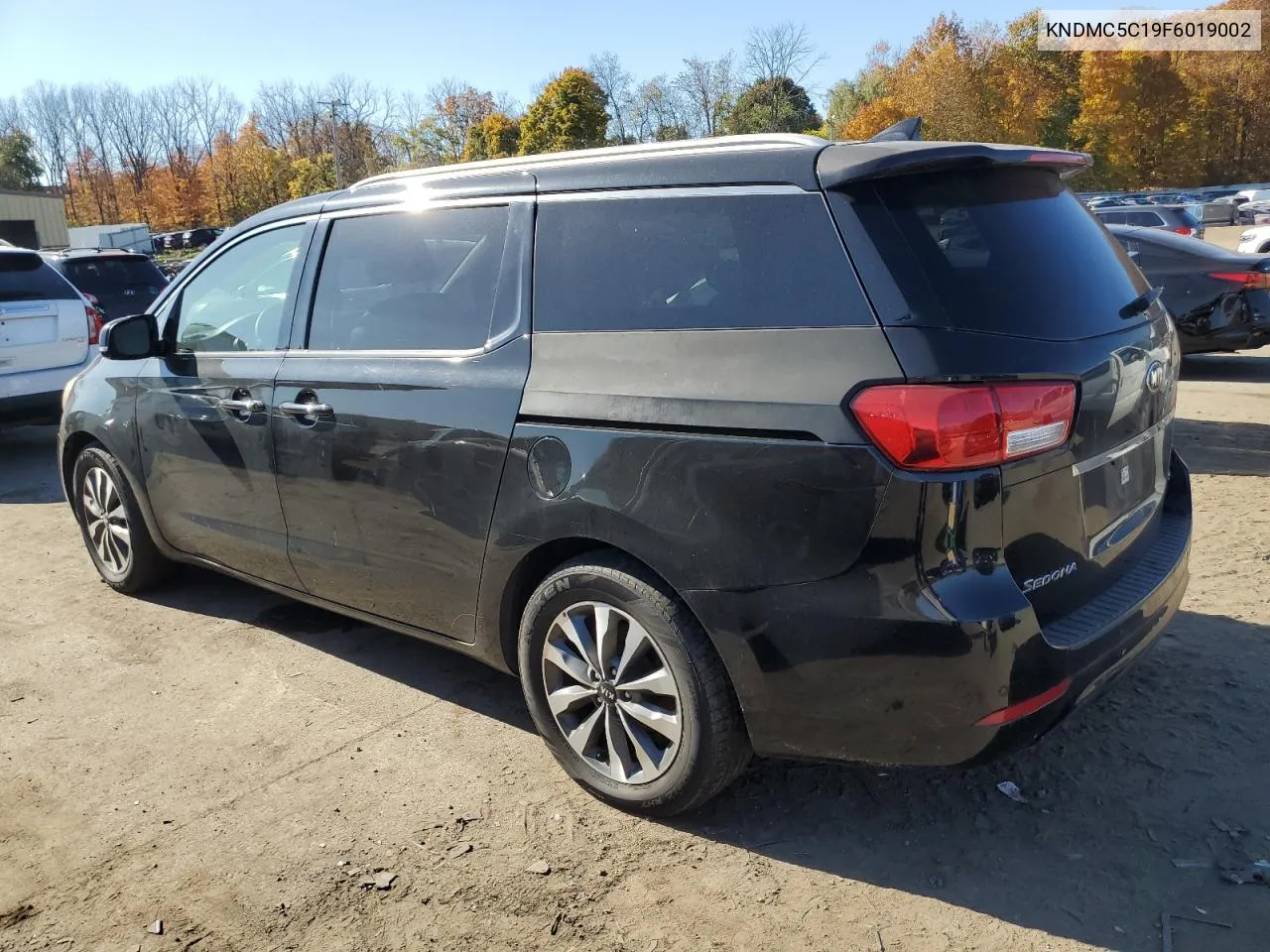 2015 Kia Sedona Ex VIN: KNDMC5C19F6019002 Lot: 76815824