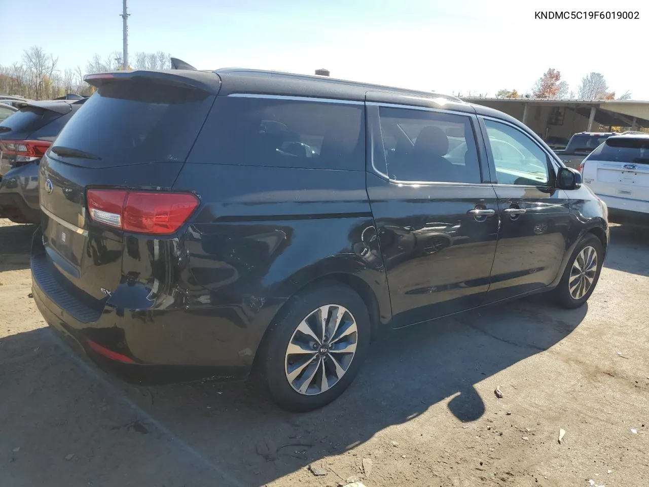 2015 Kia Sedona Ex VIN: KNDMC5C19F6019002 Lot: 76815824