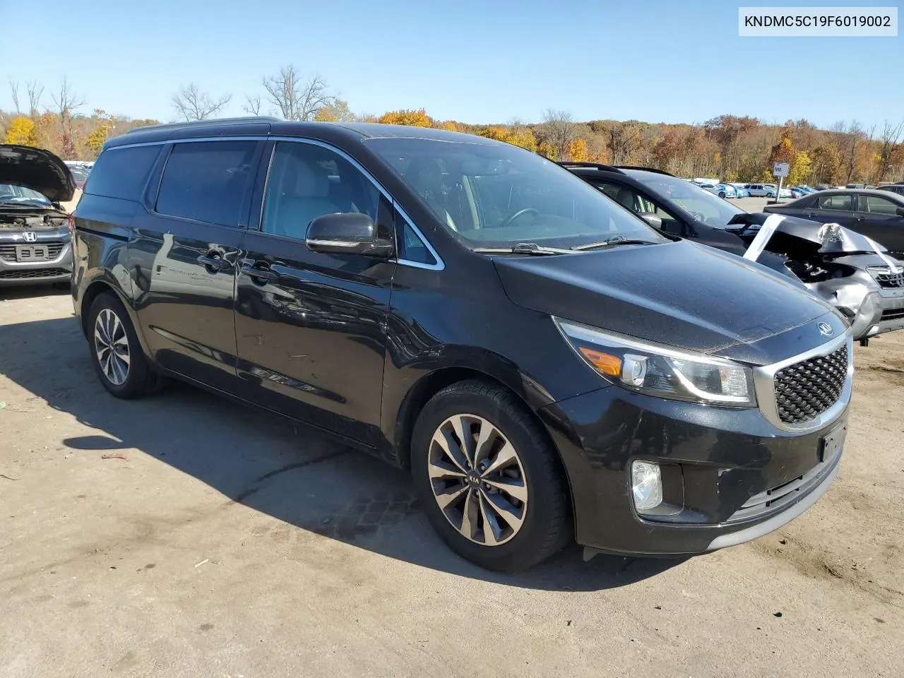 2015 Kia Sedona Ex VIN: KNDMC5C19F6019002 Lot: 76815824