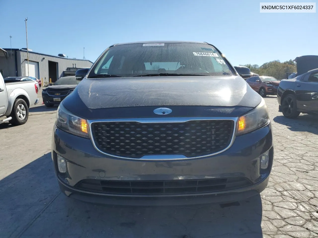 2015 Kia Sedona Ex VIN: KNDMC5C1XF6024337 Lot: 76846014